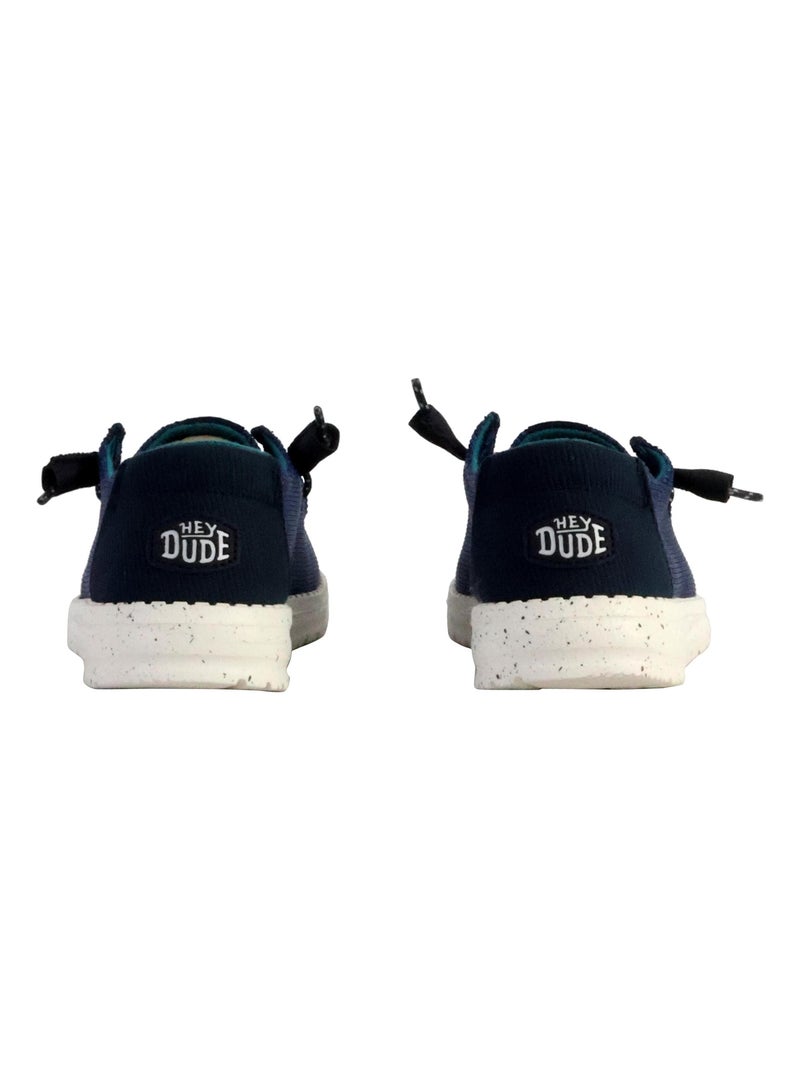 Moccassin à Lacets Hey Dude Wendy Sport Mesh F Bleu - Kiabi