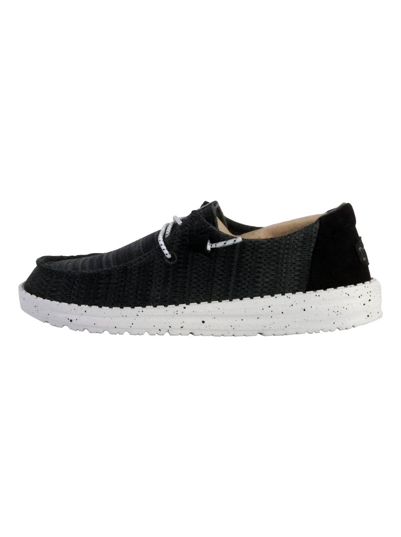 Moccassin à Lacets Hey Dude Wendy Sport Mesh F Noir - Kiabi