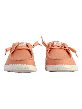 Moccassin à Lacets Hey Dude Wendy Stretch Canvas