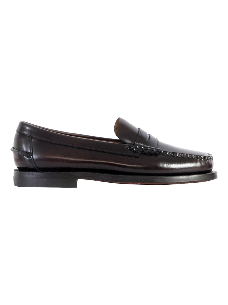 Moccassin Cuir Sebago Classic Dan Woman Marron - Kiabi