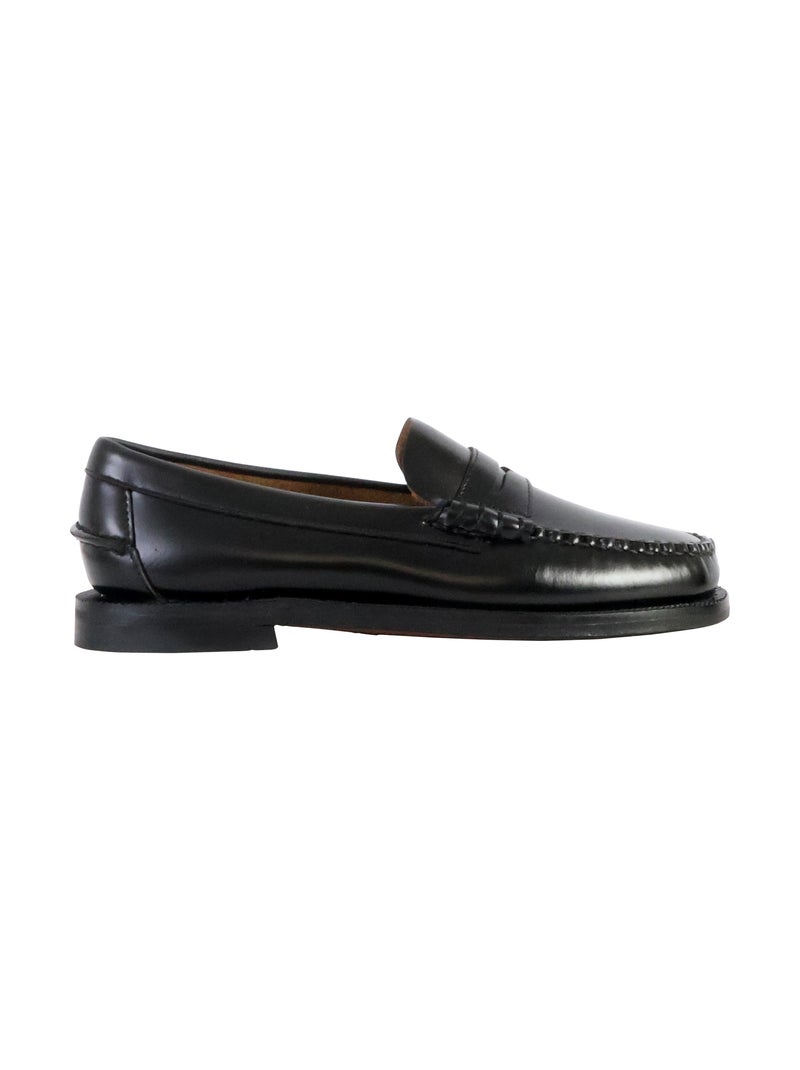 Moccassin Cuir Sebago Classic Dan Woman Noir - Kiabi