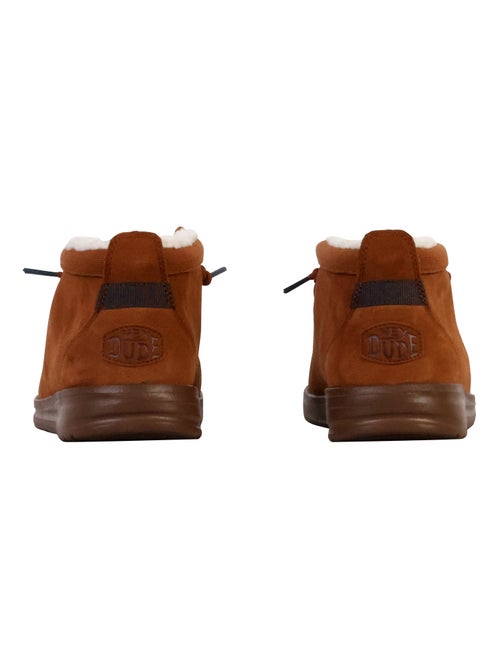 Moccassin Montante à Lacets Hey Dude Wally Mid Gripr Warmth - Kiabi