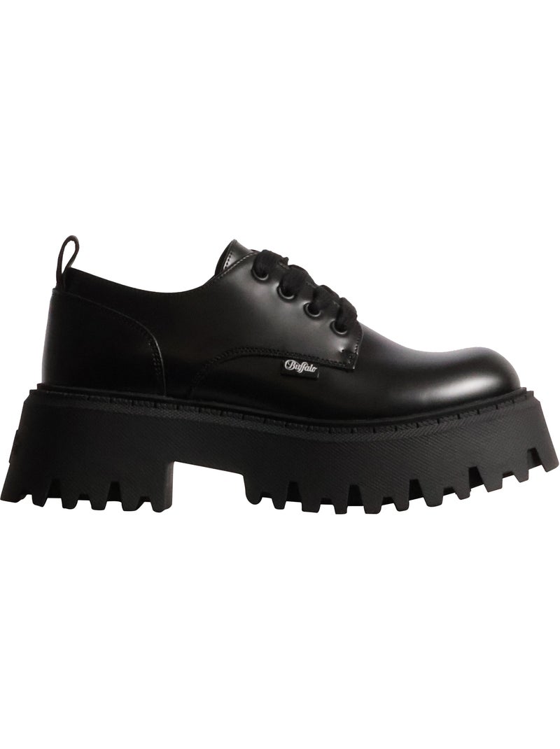 Moccassins à lacets buffalo aspen cls Noir - Kiabi