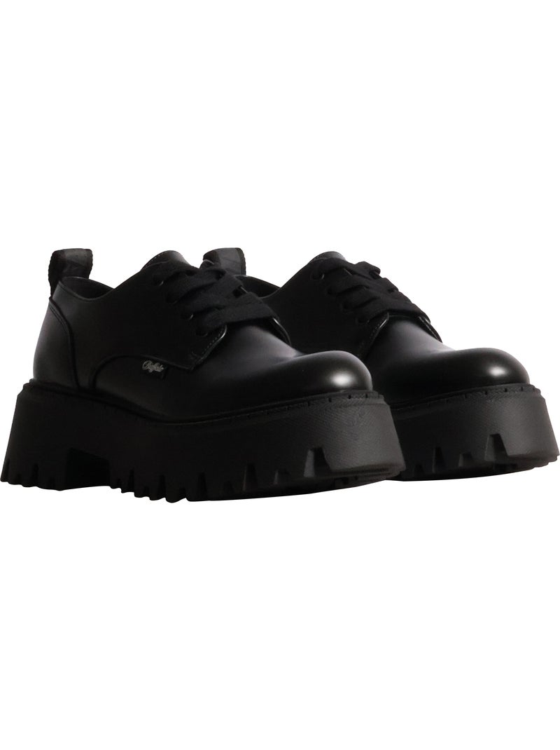 Moccassins à lacets buffalo aspen cls Noir - Kiabi