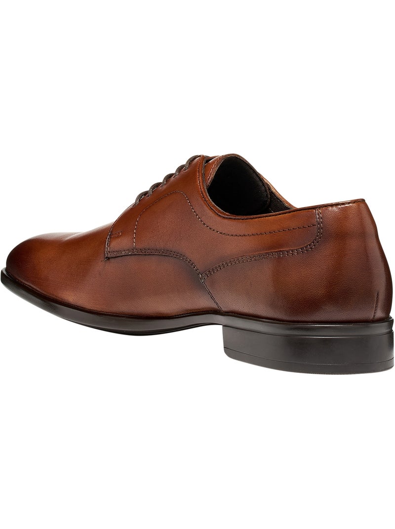 Moccassins cuir geox thalos Marron - Kiabi