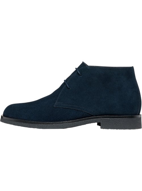 Moccassins montante cuir geox claudio - Kiabi