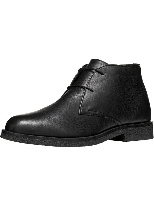 Moccassins montante cuir geox claudio - Kiabi