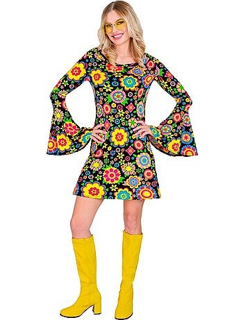 Mode hippie des années 60 : costumes fleuris