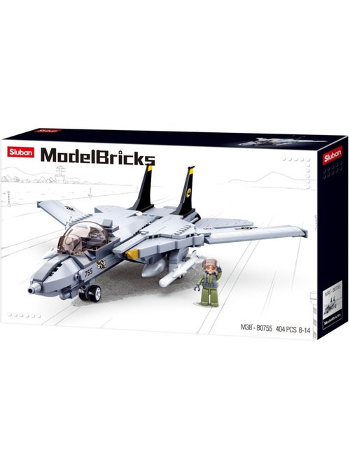 Model bricks - avion chasseur à réaction - Kiabi