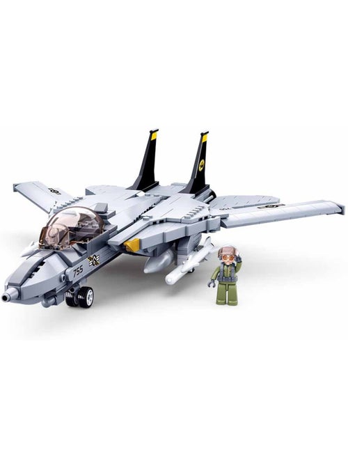 Model bricks - avion chasseur à réaction - Kiabi