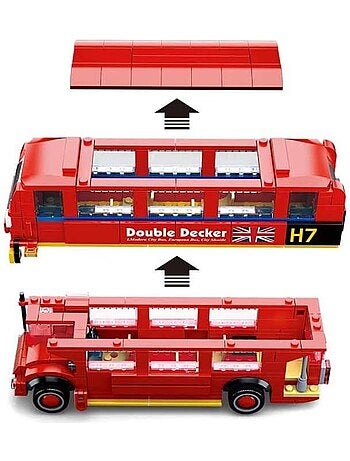 Model Bricks - Bus londonien