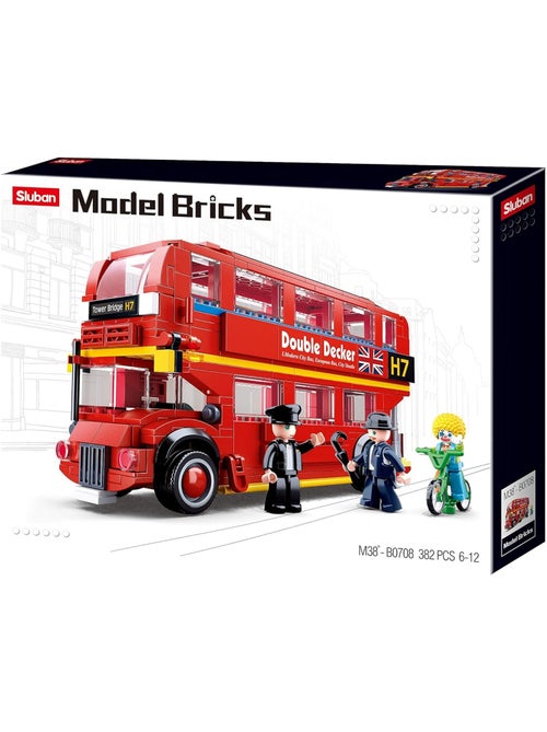 Model Bricks - Bus londonien - Kiabi