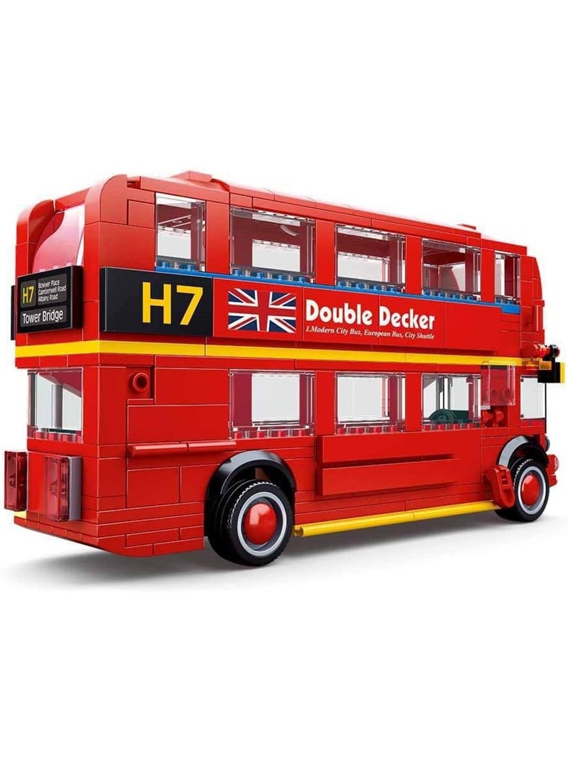 Model Bricks - Bus londonien Rouge - Kiabi