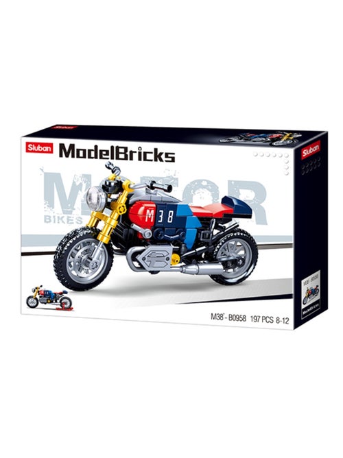 Model Bricks - Moto Café Racer - Kiabi