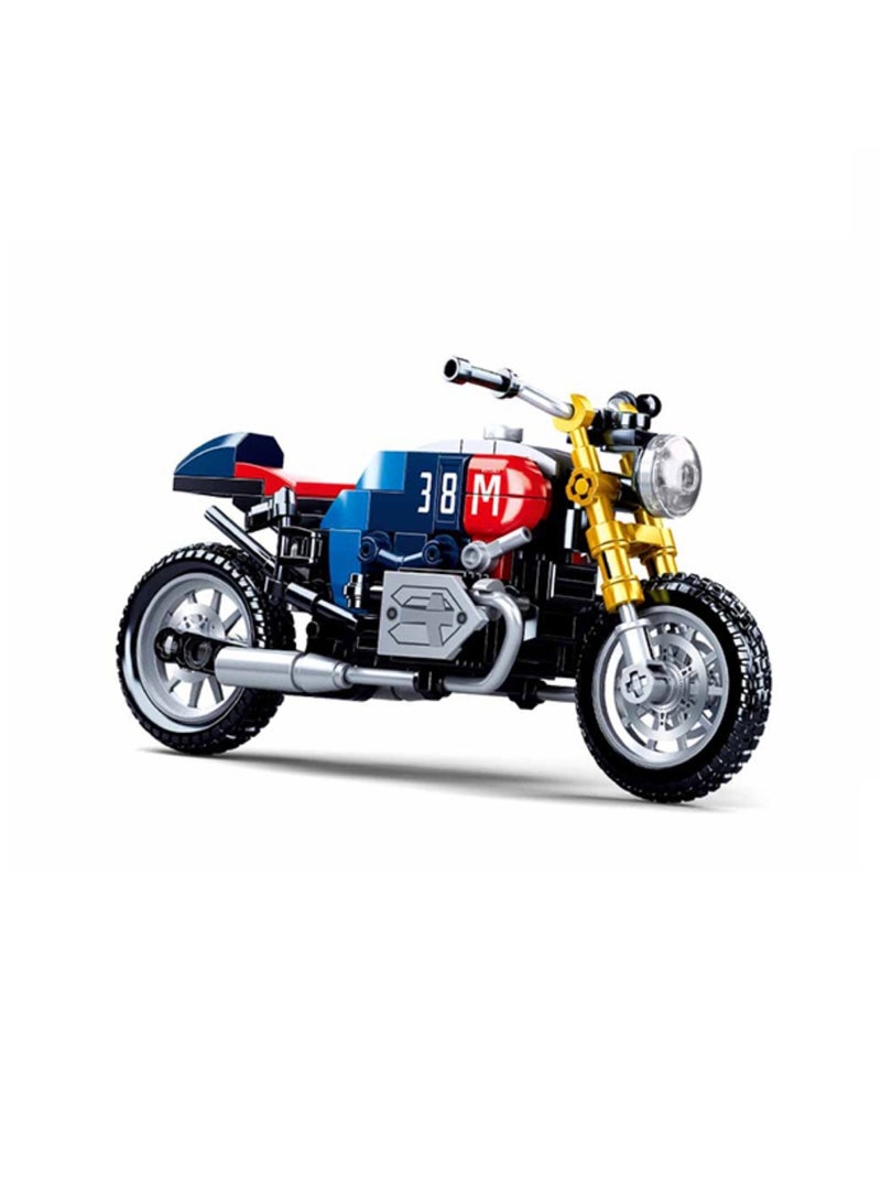 Model Bricks - Moto Café Racer Noir - Kiabi