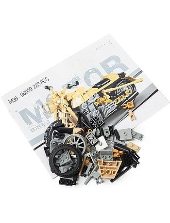 Model Bricks - Moto militaire
