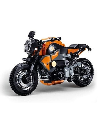 Model Bricks - Moto orange