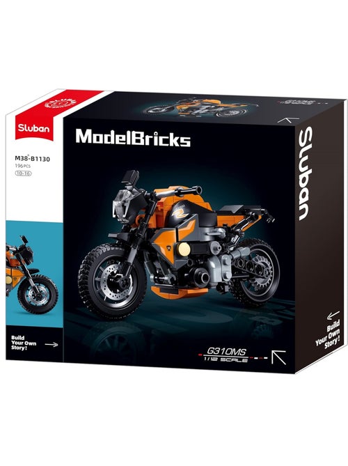 Model Bricks - Moto orange - Kiabi