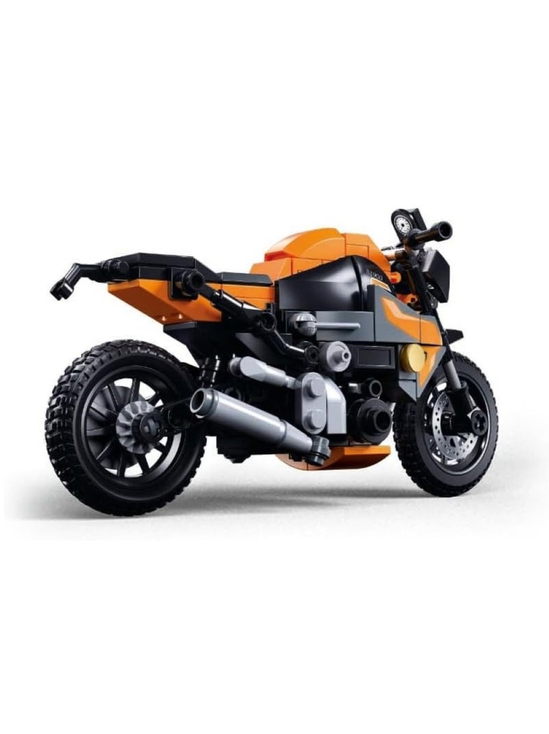 Model Bricks - Moto orange Orange - Kiabi