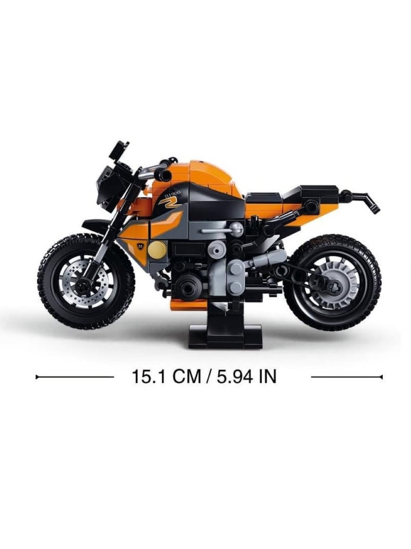 Model Bricks - Moto orange Orange - Kiabi