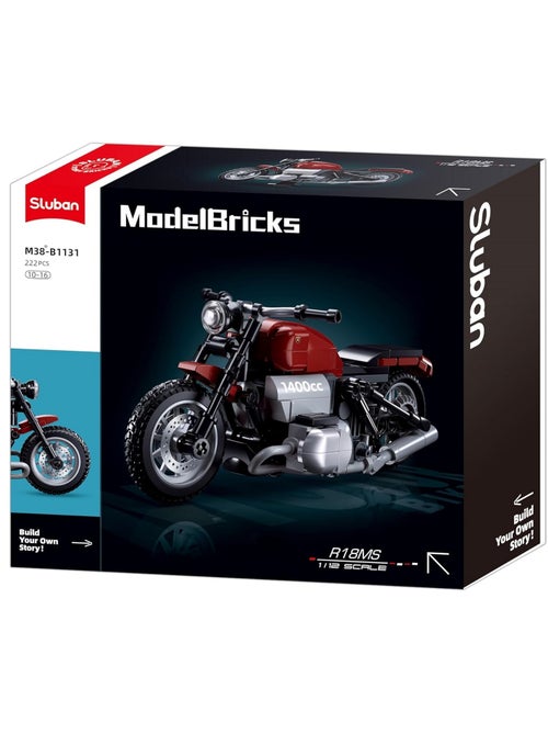 Model Bricks - Moto style harley - Kiabi