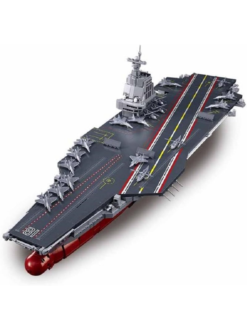 Model Bricks - Porte-avions Fujian Gris - Kiabi