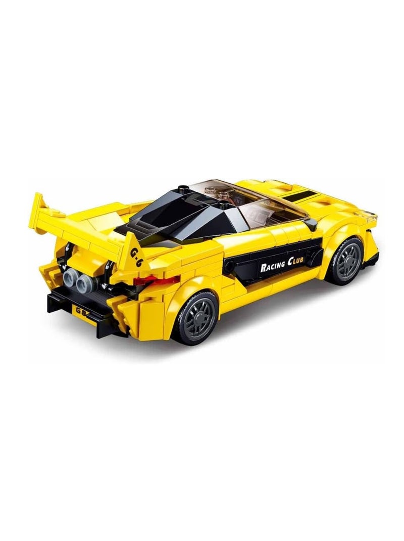 Model Bricks - Super voiture anglaise jaune Jaune - Kiabi