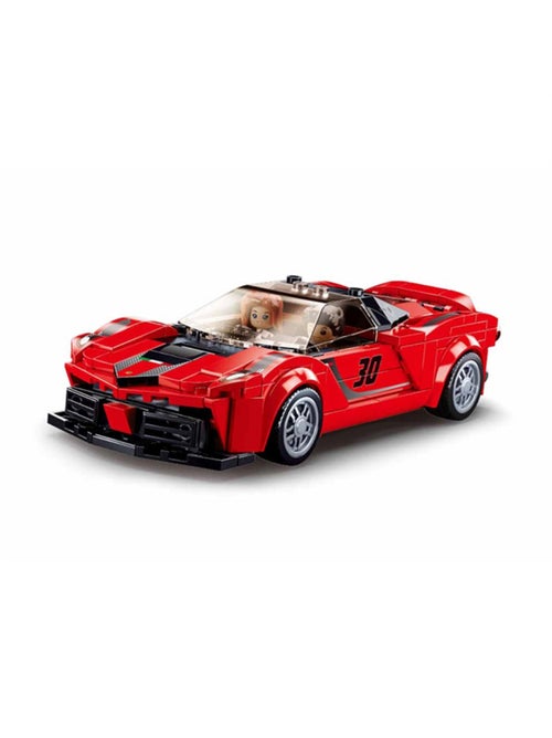 Model Bricks - Super voiture italienne rouge - Kiabi