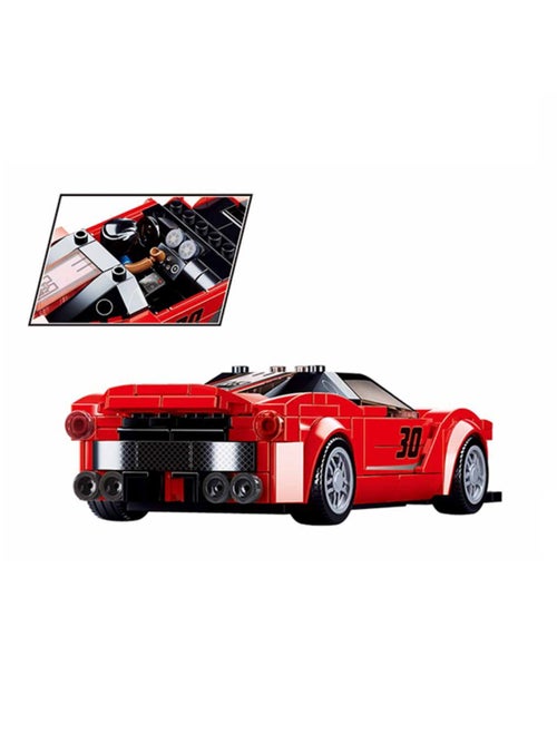 Model Bricks - Super voiture italienne rouge - Kiabi