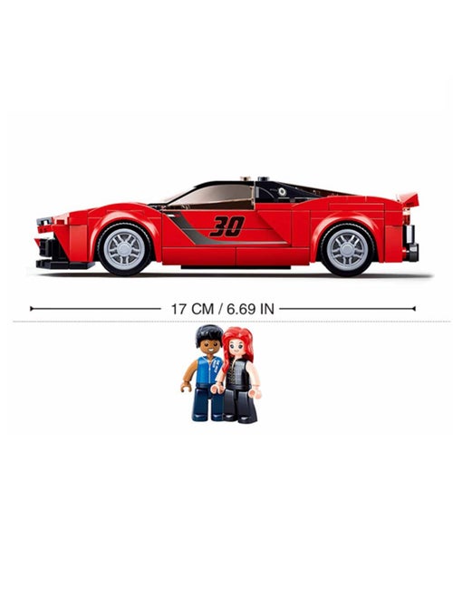 Model Bricks - Super voiture italienne rouge - Kiabi