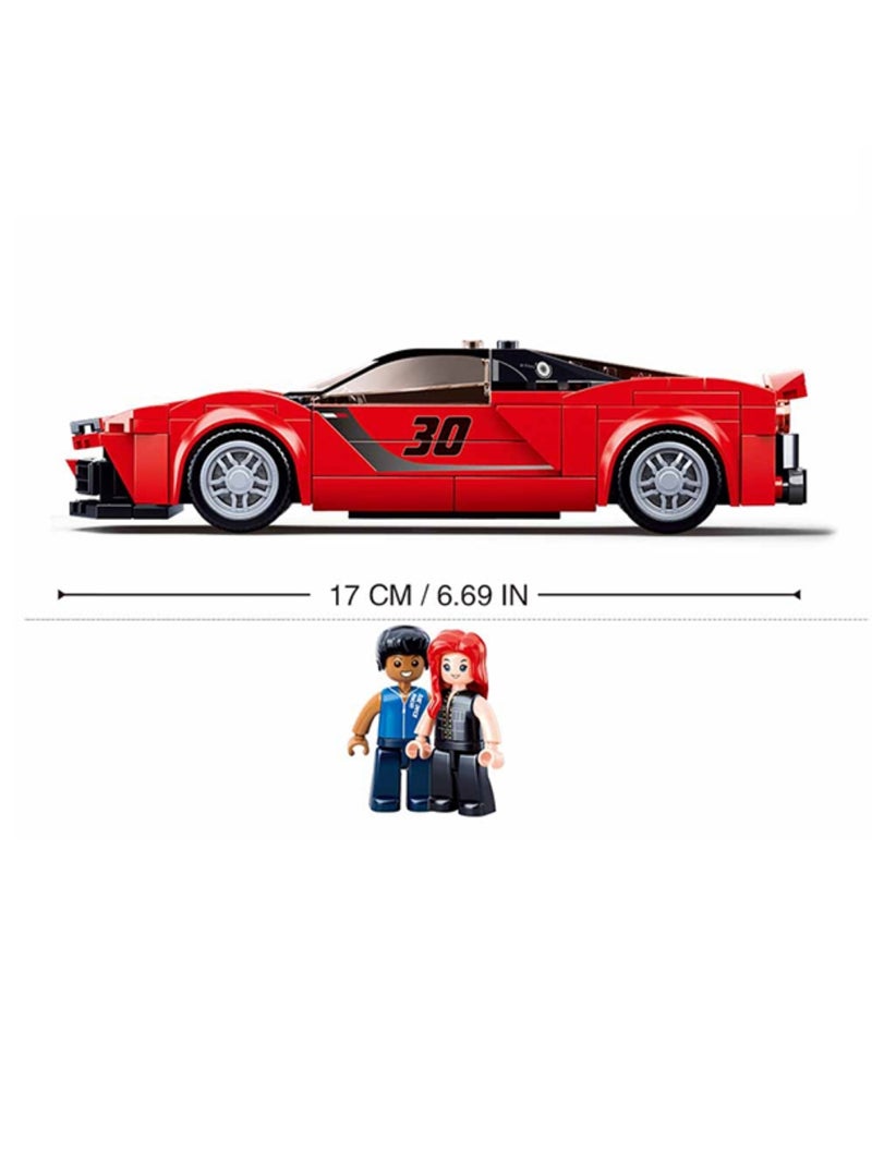 Model Bricks - Super voiture italienne rouge Rouge - Kiabi