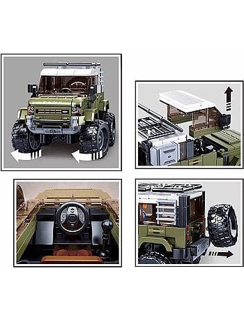 Model Bricks - SUV d'attaque anglais