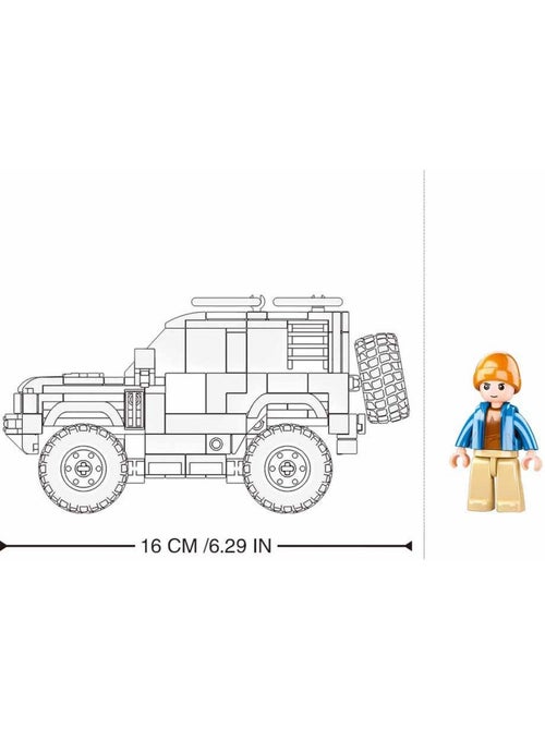 Model bricks - suv d'attaque anglais - Kiabi