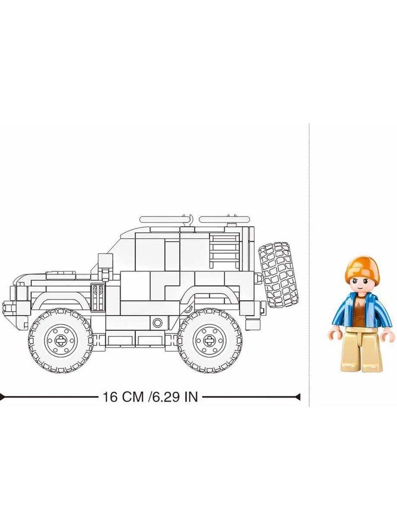 Model Bricks - SUV d'attaque anglais Vert - Kiabi