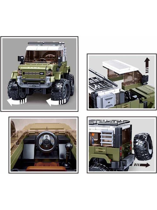 Model bricks - suv d'attaque anglais - Kiabi