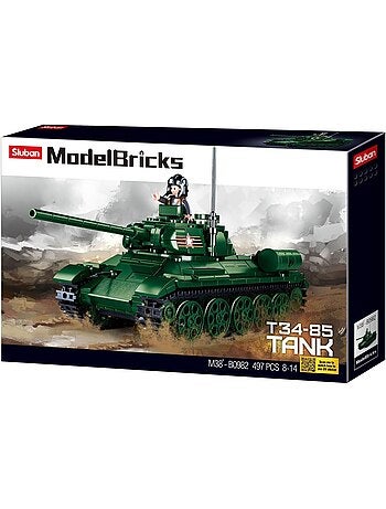 Model Bricks - Tank soviétique T34-85