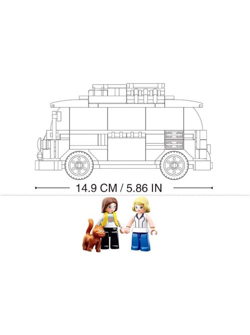 Model Bricks - Van Hippy - Kiabi