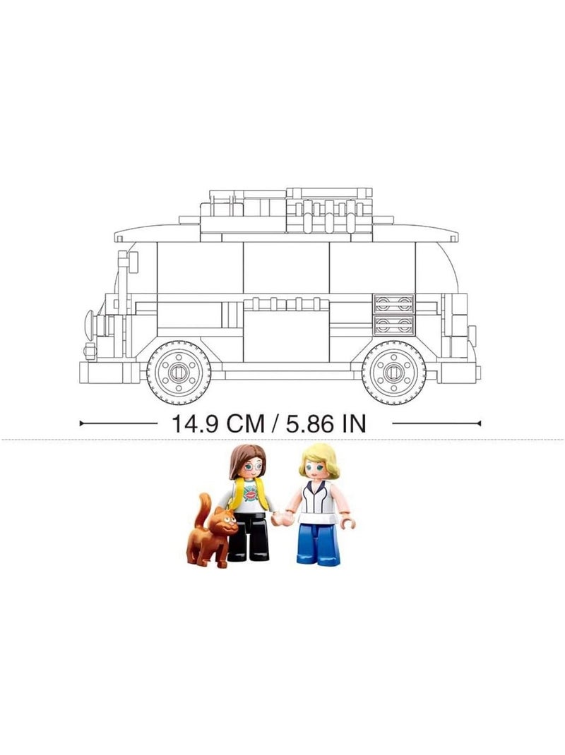 Model Bricks - Van Hippy Bleu - Kiabi