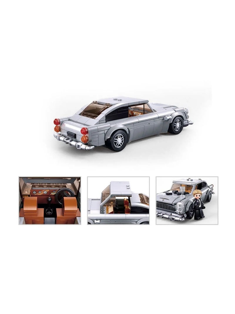 Model Bricks - Voiture agent secret Gris - Kiabi