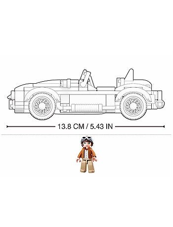 Model Bricks - Voiture de sport classique