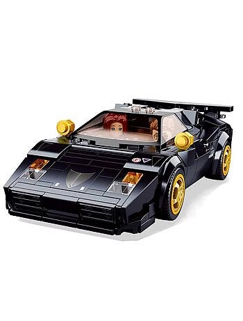Model Bricks - Voiture de sport italienne noire