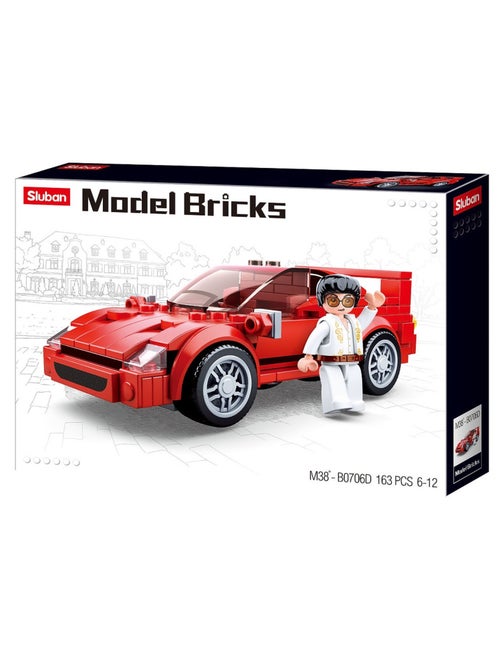 Model Bricks - Voiture de sport italienne - Kiabi