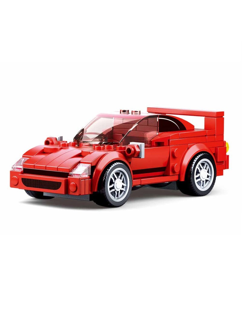 Model Bricks - Voiture de sport italienne Rouge - Kiabi