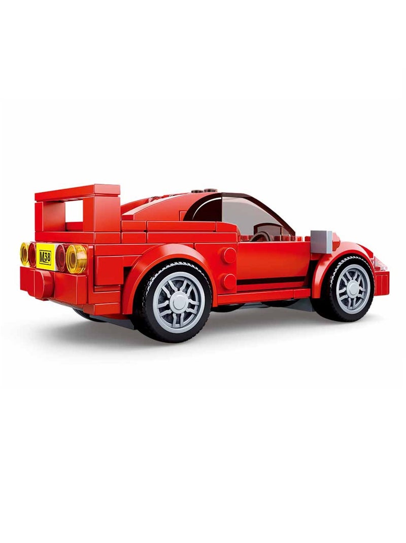 Model Bricks - Voiture de sport italienne Rouge - Kiabi