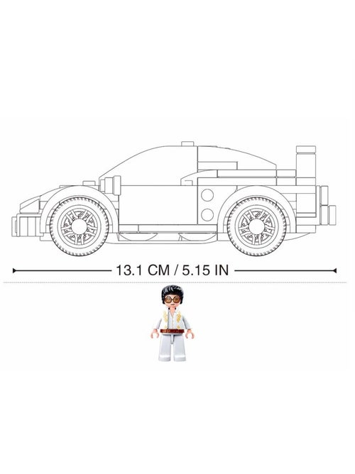 Model Bricks - Voiture de sport italienne - Kiabi
