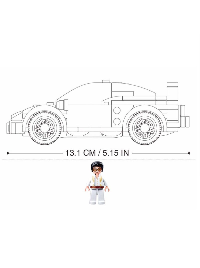 Model Bricks - Voiture de sport italienne Rouge - Kiabi