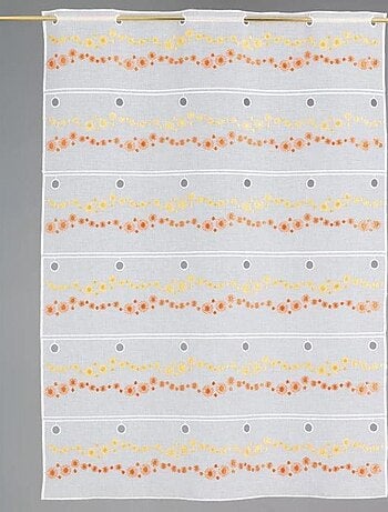 Modulable à petites fleurs brodées