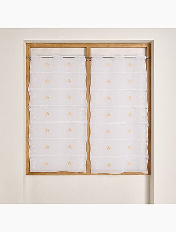 Modulable brodé à motif tulipes