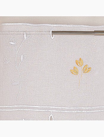 Modulable brodé à motif tulipes