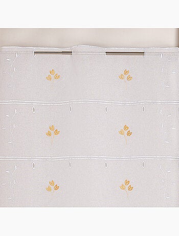 Modulable brodé à motif tulipes